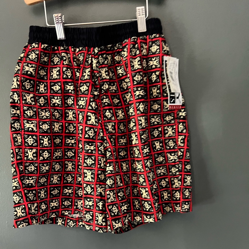 Vintage New With Tags Key Elements Men’s Swim Trunks 1990’s Size M Swimsuit